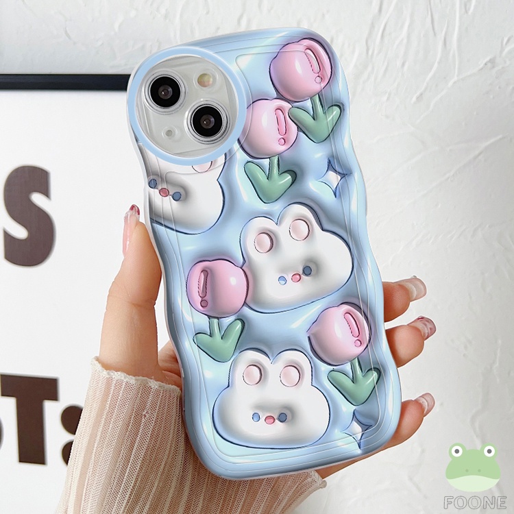 Ốp Lưng DẻO HìNh Con Thỏ Cho iphone 14 13 12 11 pro max x xs xr 7 8 6 6s plus