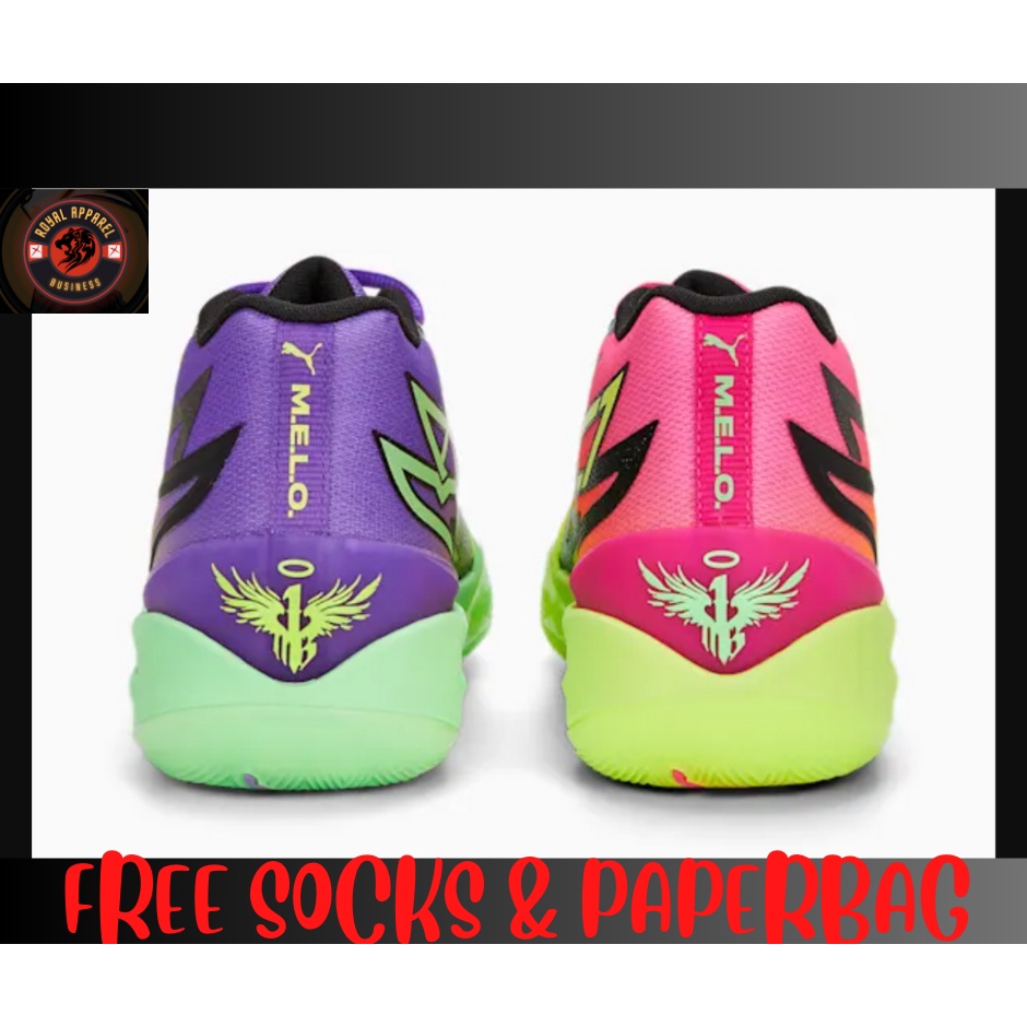 Giày Bóng Rổ Phối Màu Cá Tính mb.02 rick & morty