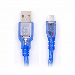 Dây Cáp Micro USB Xanh 30cm