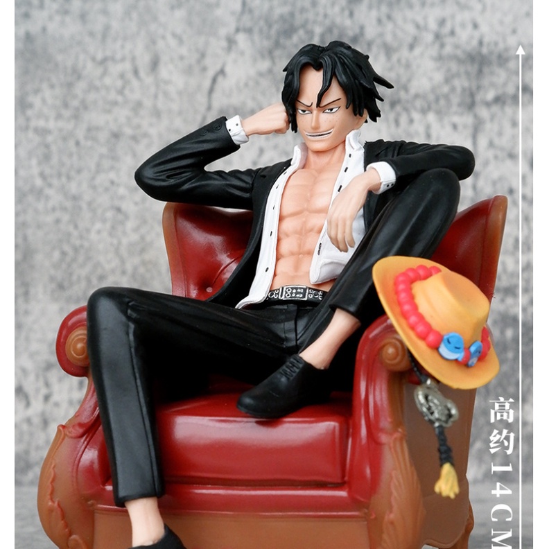 Búp Bê Hình vinsmoke sanji portgas d ace Ngồi Đúng Tư Thế Ngồi