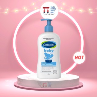 Sữa tắm gội Cetaphil cho bé - Cetaphil Baby Wash & Shampoo with Organic Calendula 400ml