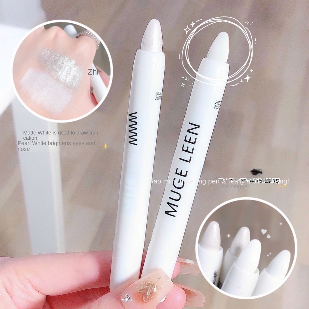 Phấn Mắt Dạng Thỏi Màu Lì Ánh Ngọc Trai Bắt Sáng Tự Nhiên Lâu Trôi Không Thấm Nước