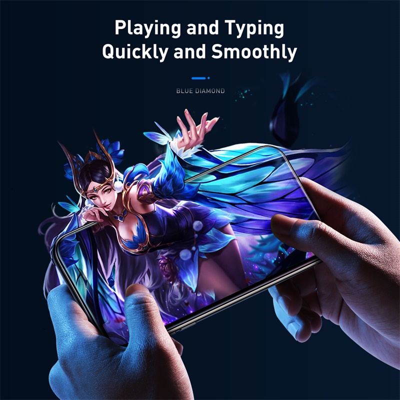 Baseus Miếng Dán Cường Lực Bảo Vệ Màn Hình 0.3mm Cho iphone xs max 6.5inch