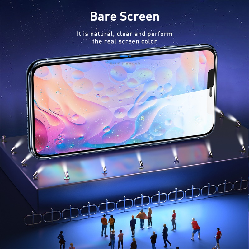 Baseus Miếng Dán Cường Lực Bảo Vệ Màn Hình 0.3mm Cho iphone xs max 6.5inch