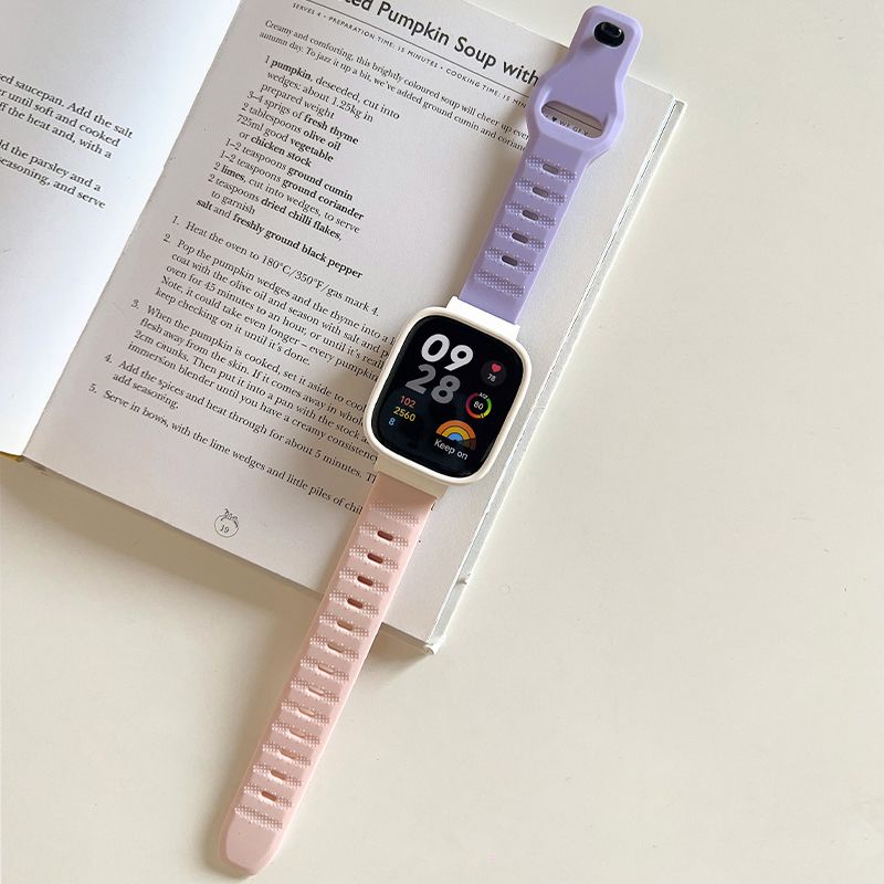 Silicone Dây Đeo Silicon Thay Thế Cho Đồng Hồ Thông Minh redmi watch 2 3 lite mi watch lite redmi watch 3 active Ốp