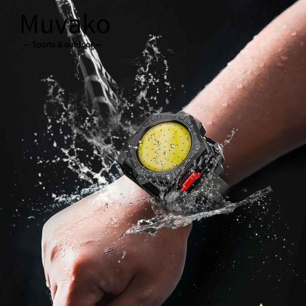 Muvako Đèn Pin Khẩn Cấp Đeo Cổ Tay 3 Trong 1 Chất Lượng Cao