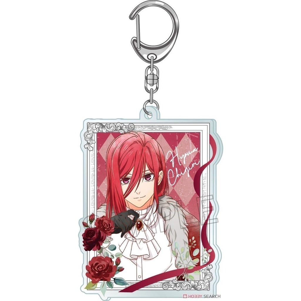 Móc khóa 4cm in hình BLUE LOCK ver KHUNG HOA HỒNG anime  Mica trong acrylic quà tặng dễ thương NLSHOP