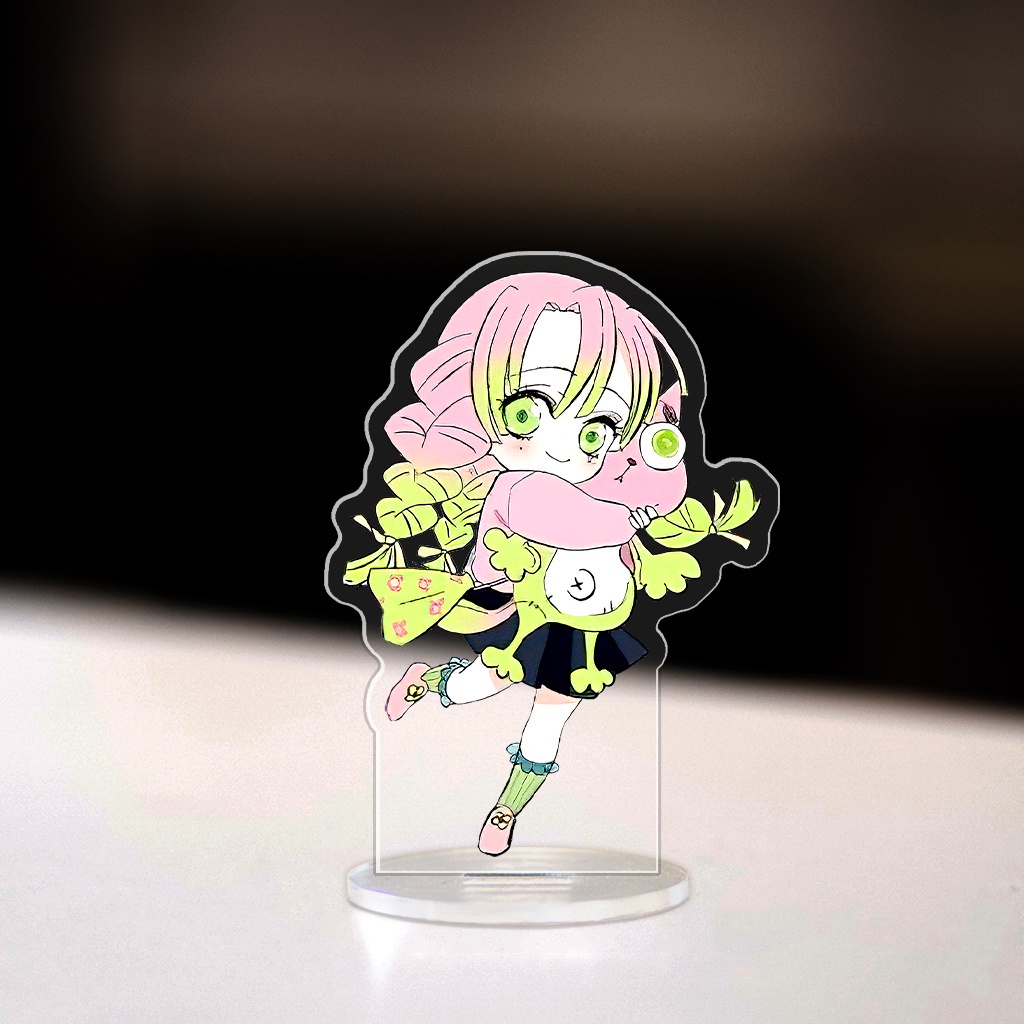 Mô hình đứng standee Kimetsu no Yaiba các nhân vật Tanjiro Nezuko trang trí góc học tập bàn làm việc cao 8cm NLSHOP