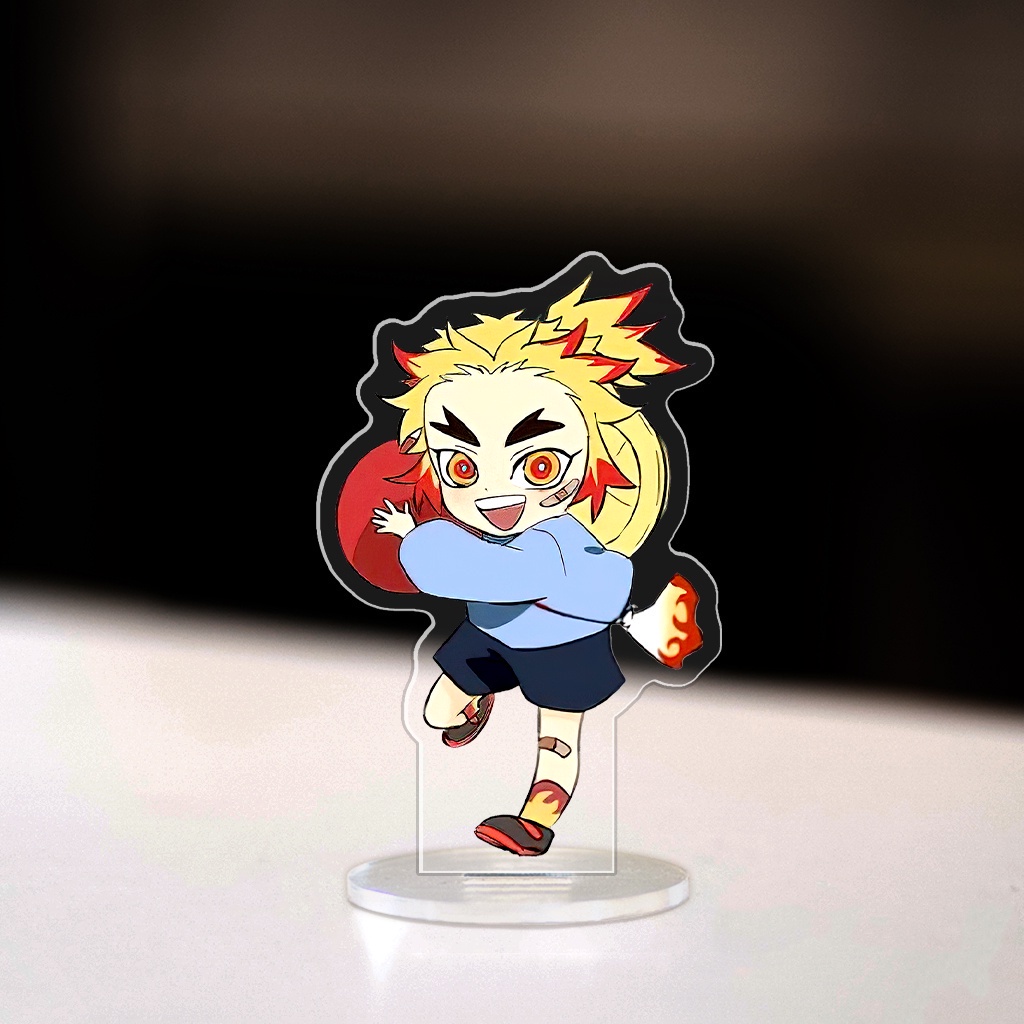Mô hình đứng standee Kimetsu no Yaiba các nhân vật Tanjiro Nezuko trang trí góc học tập bàn làm việc cao 8cm NLSHOP