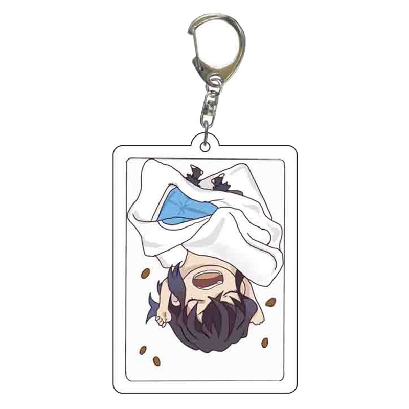 Móc Khóa Nhựa Pvc Mềm Hình Nhân Vật Kimetsu No Yaiba Kamado Nezuko Tanjirou NLSHOP