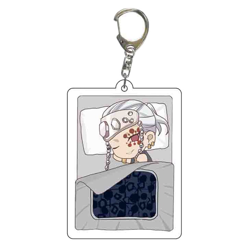 Móc Khóa Nhựa Pvc Mềm Hình Nhân Vật Kimetsu No Yaiba Kamado Nezuko Tanjirou NLSHOP