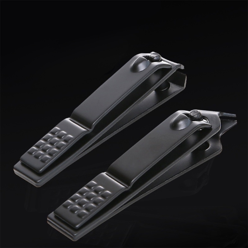 Bấm Móng Tay, Đồ Bấm Móng Bằng Thép Sơn Tĩnh Điện Đen - Không Gỉ