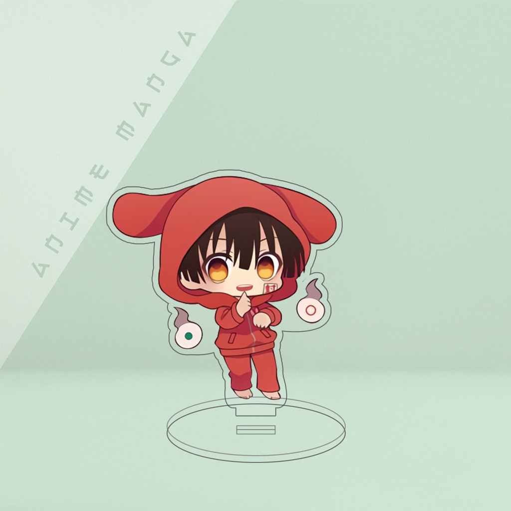 Standee chibi anime Toilet-bound Jibaku Shounen Hanako-kun Ác Quỷ Trong Nhà Xí Kích Trang Trí Bàn Học NLSHOP