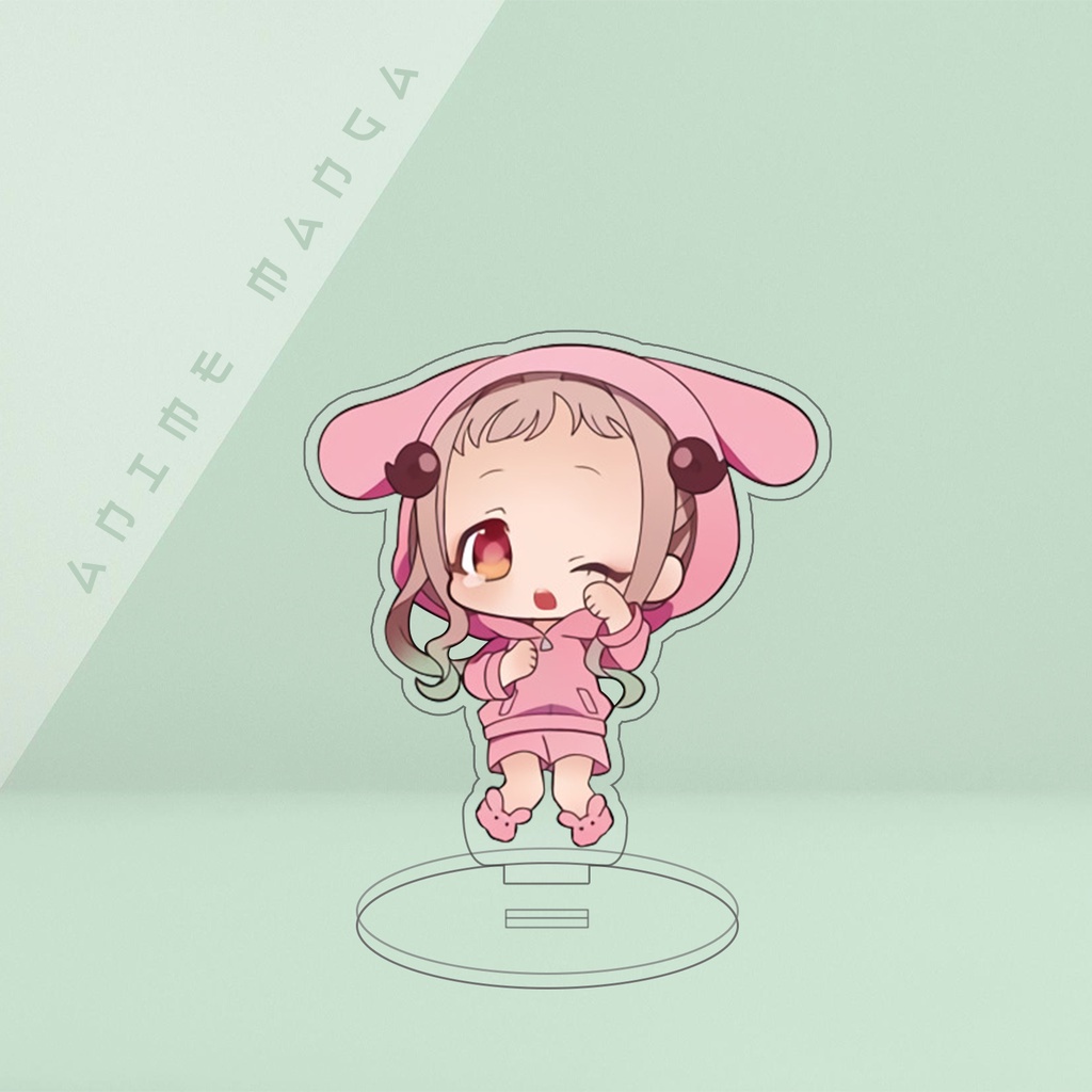 Standee chibi anime Toilet-bound Jibaku Shounen Hanako-kun Ác Quỷ Trong Nhà Xí Kích Trang Trí Bàn Học NLSHOP