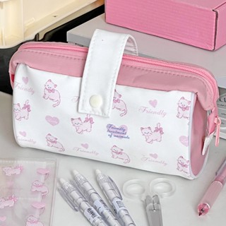 Hoạt Hình Túi Đựng Bút Hình Mèo Dễ Thương