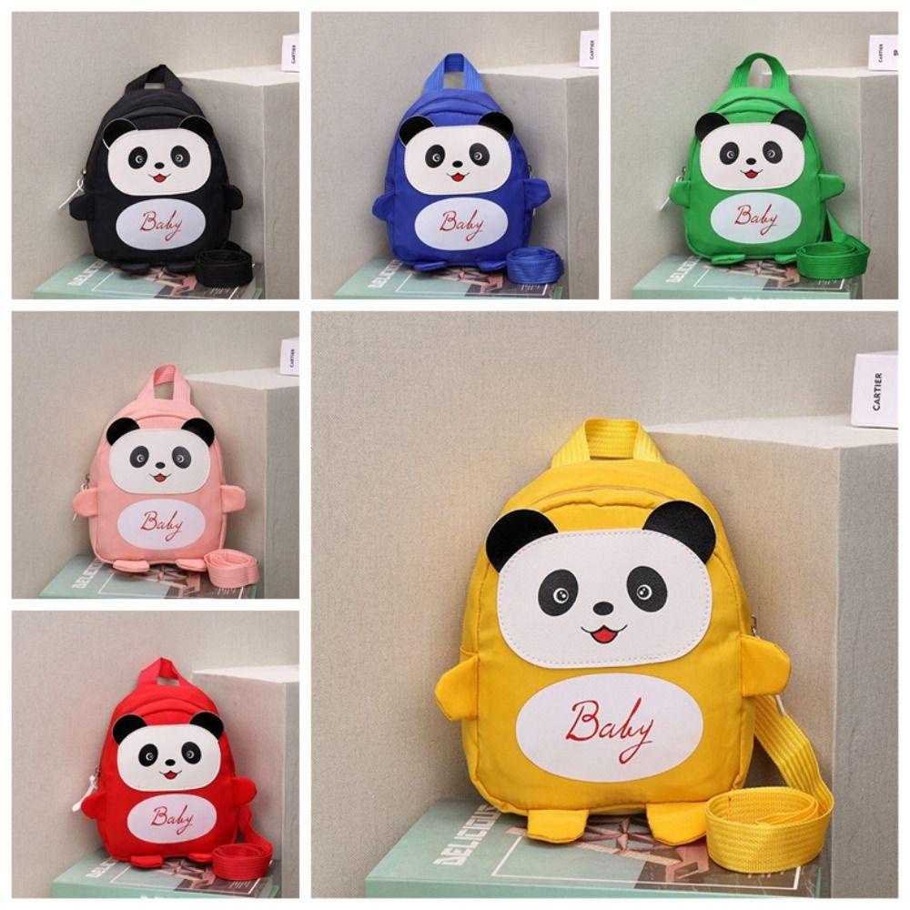Shanhai Ba Lô Đi Học mini Hai Dây Chống Thất Lạc Hình Gấu Trúc Hoạt Hình Dễ Thương Có Thể Điều Chỉnh Cho Bé Mẫu Giáo
