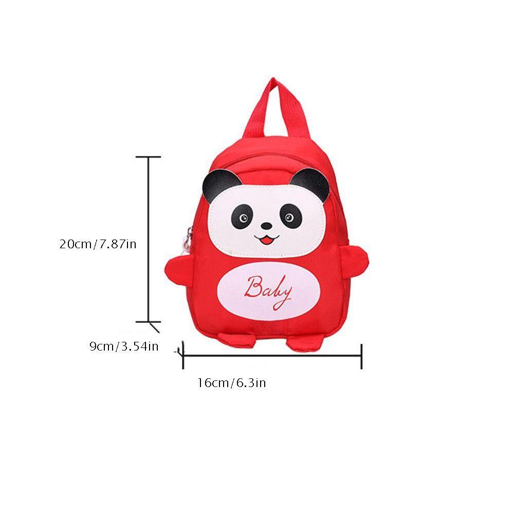 Shanhai Ba Lô Đi Học mini Hai Dây Chống Thất Lạc Hình Gấu Trúc Hoạt Hình Dễ Thương Có Thể Điều Chỉnh Cho Bé Mẫu Giáo