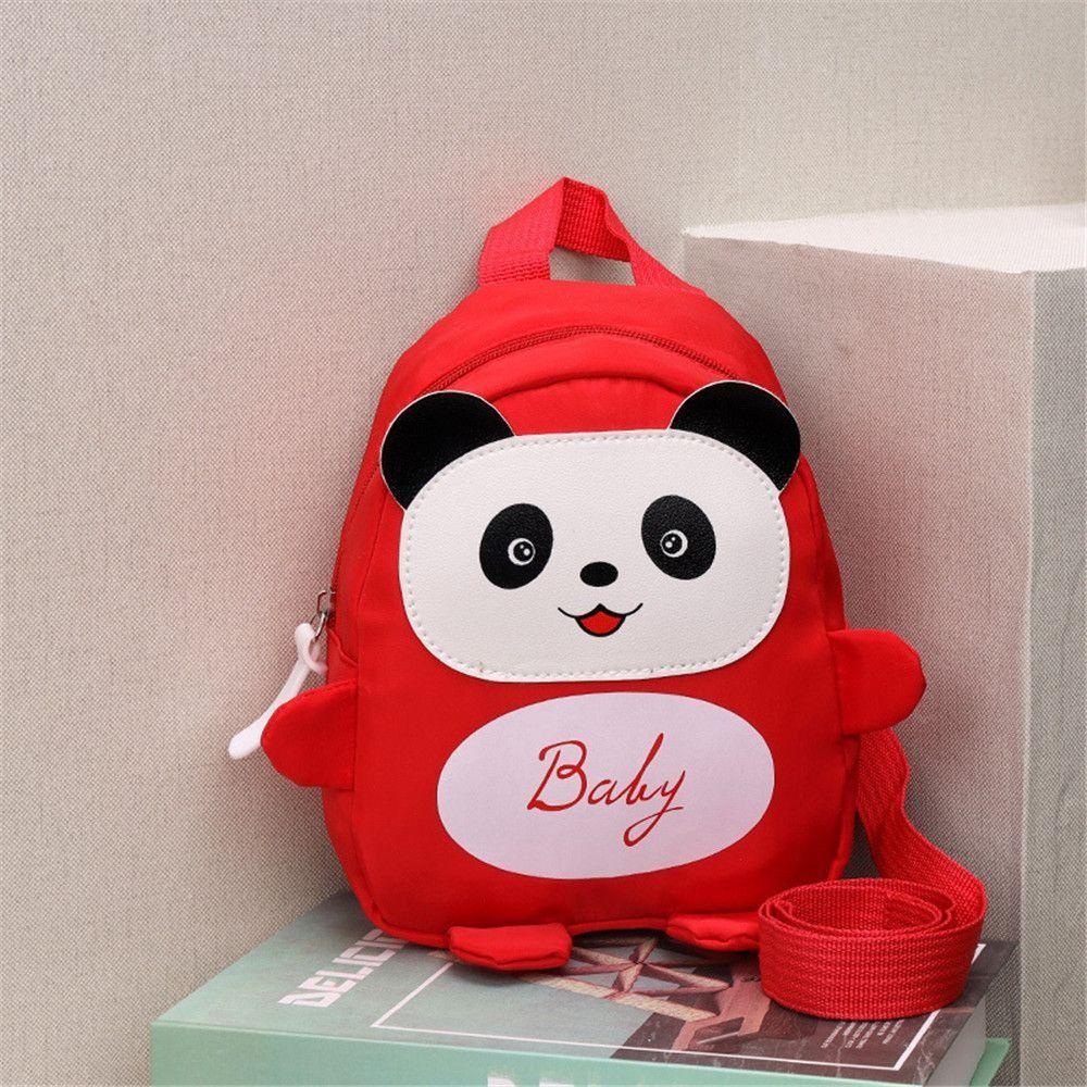Shanhai Ba Lô Đi Học mini Hai Dây Chống Thất Lạc Hình Gấu Trúc Hoạt Hình Dễ Thương Có Thể Điều Chỉnh Cho Bé Mẫu Giáo