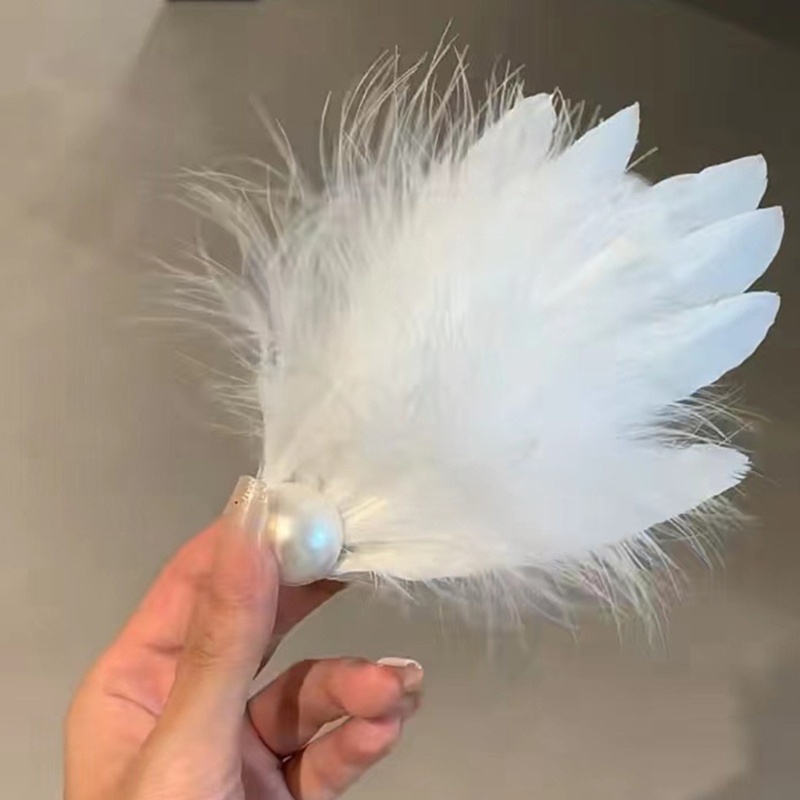 Kẹp Tóc Hình Lông Vũ Cho Thanh Thiếu Niên