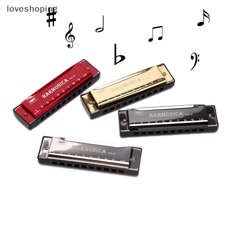 Kèn harmonica 10 Lỗ Cho Người Mới Bắt Đầu