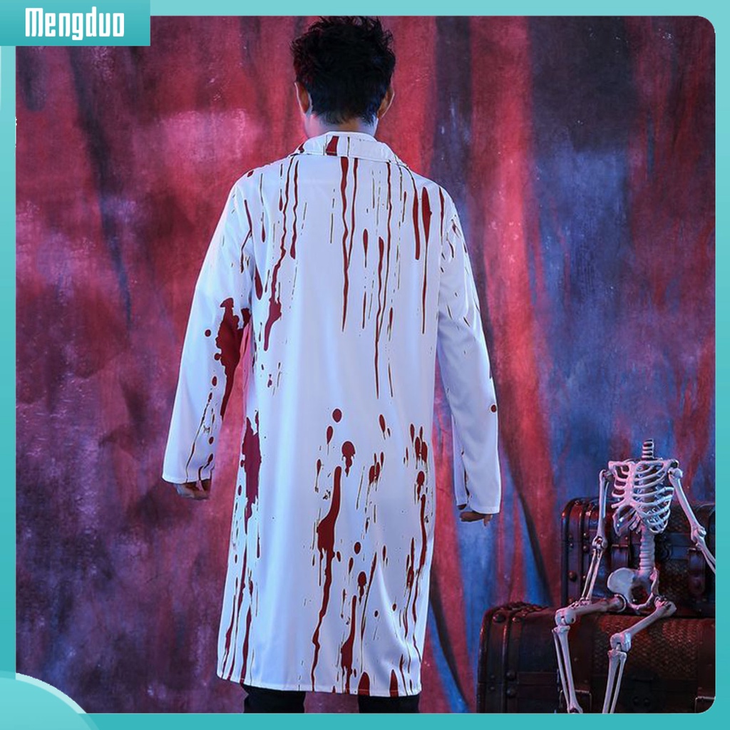 Bộ Đồ Hóa Trang Nữ Y Tá Máu Me Kinh Dị Ngày halloween