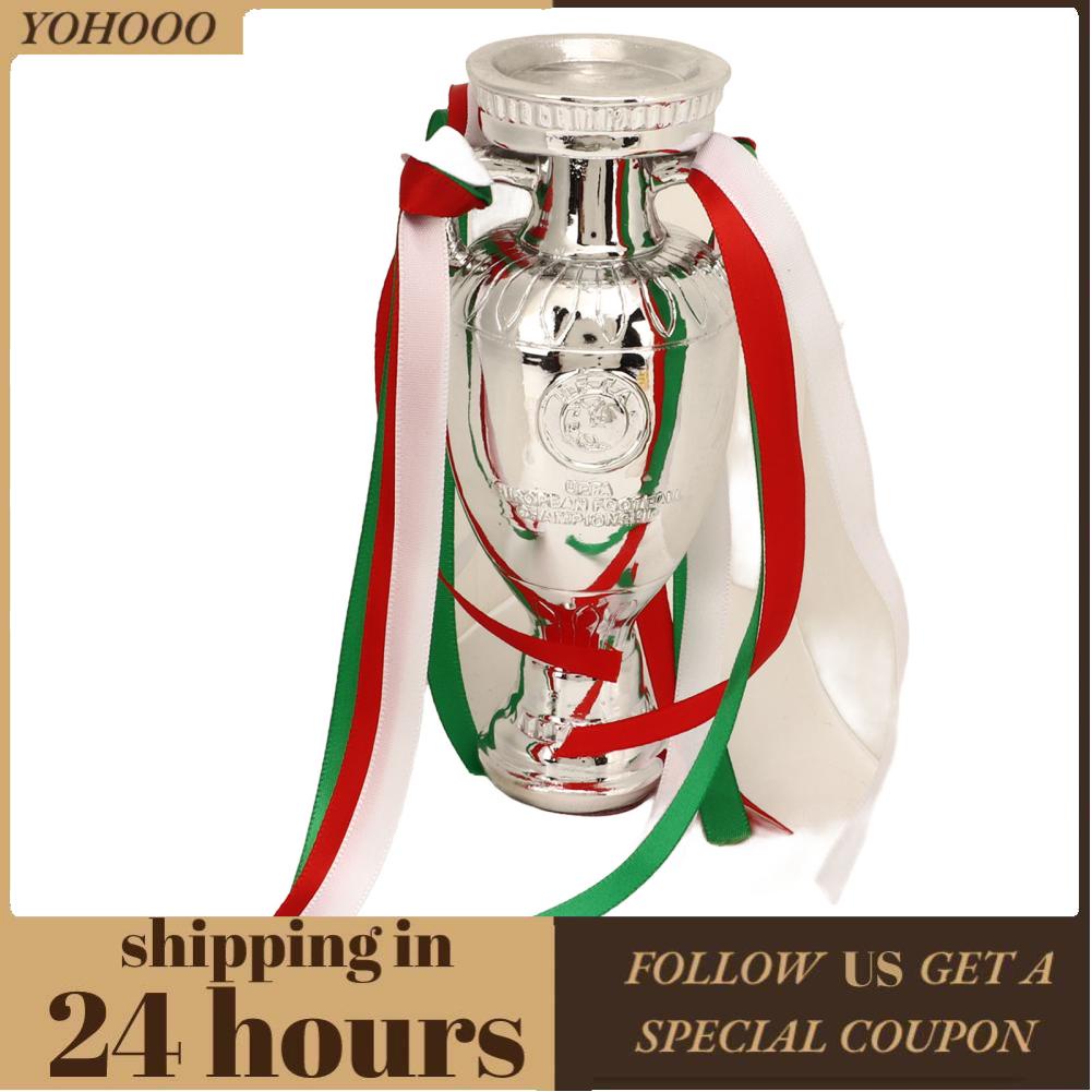 Yohooo Trophy Awards Cup  Soccer Champions Resin Souvenir Environmentally Friendly for Home