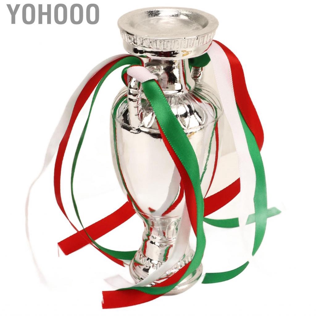 Yohooo Trophy Awards Cup  Soccer Champions Resin Souvenir Environmentally Friendly for Home