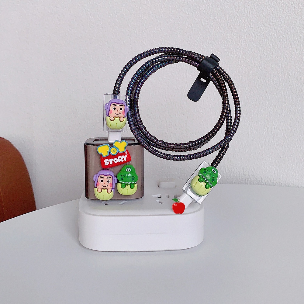 Hoạt Hình Phụ Kiện Bảo Vệ Dây Cáp Sạc Cho iphone 18 / 20w