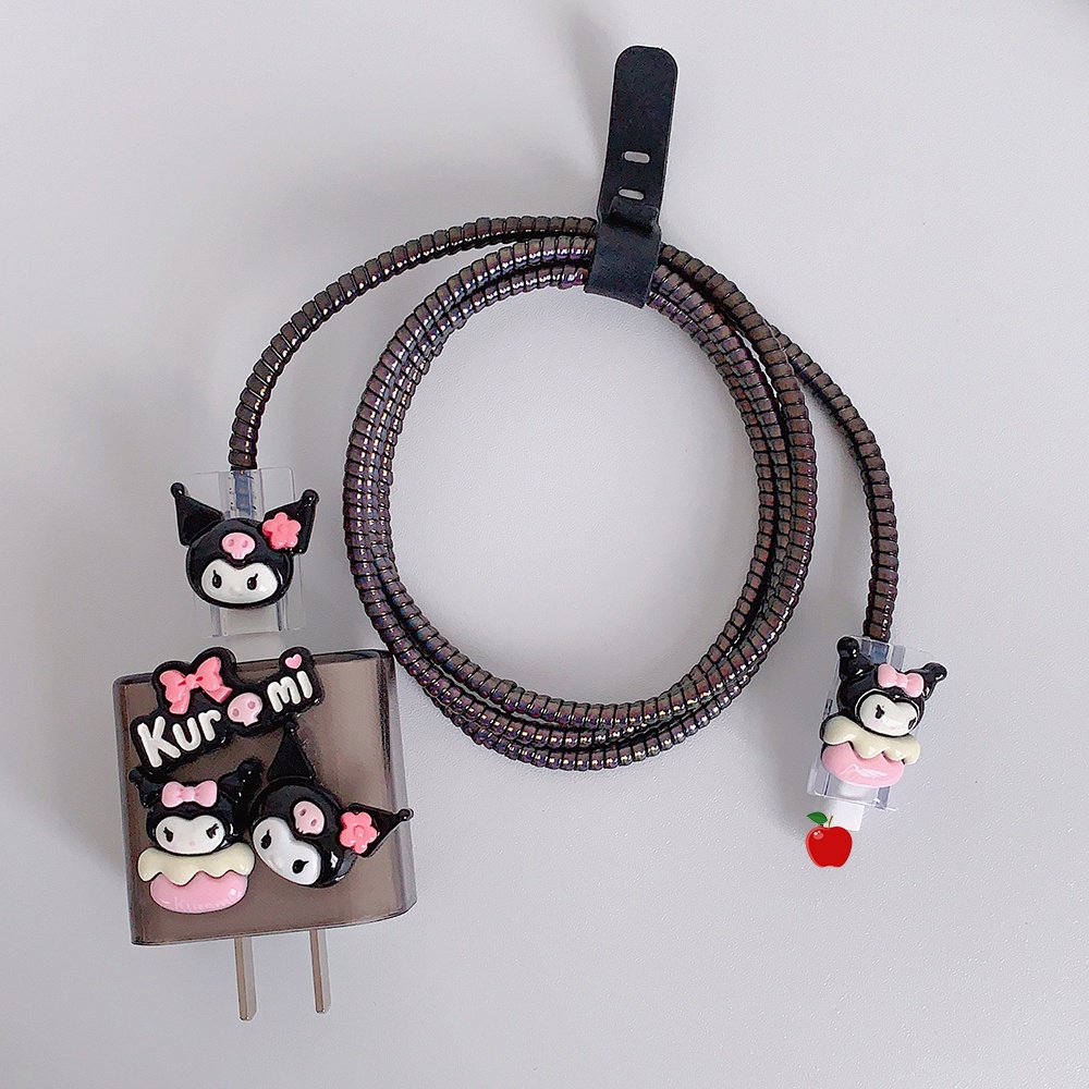 Hoạt Hình Phụ Kiện Bảo Vệ Dây Cáp Sạc Cho iphone 18 / 20w