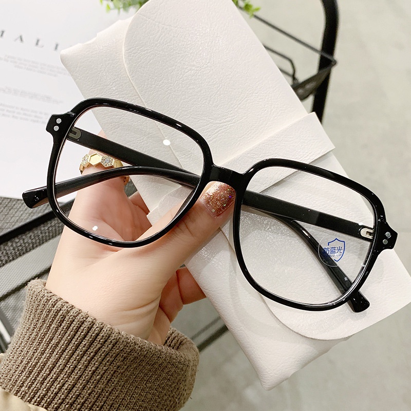 Kính Mát Gọng Vuông Lớn Chống Ánh Sáng Xanh Chống Ánh Sáng Xanh Thời Trang Cho Nam Và Nữ