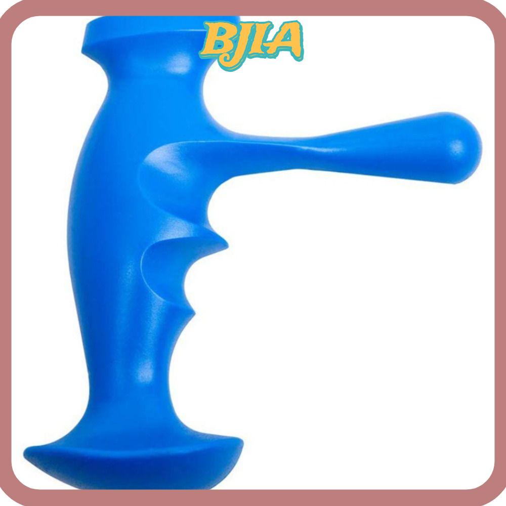 Bja 3pcs manual thumb saver massager, dụng cụ vật lý trị liệu blue / black / green trigger point massage tool, back therapy pp / ps t-shaped massager toàn thân