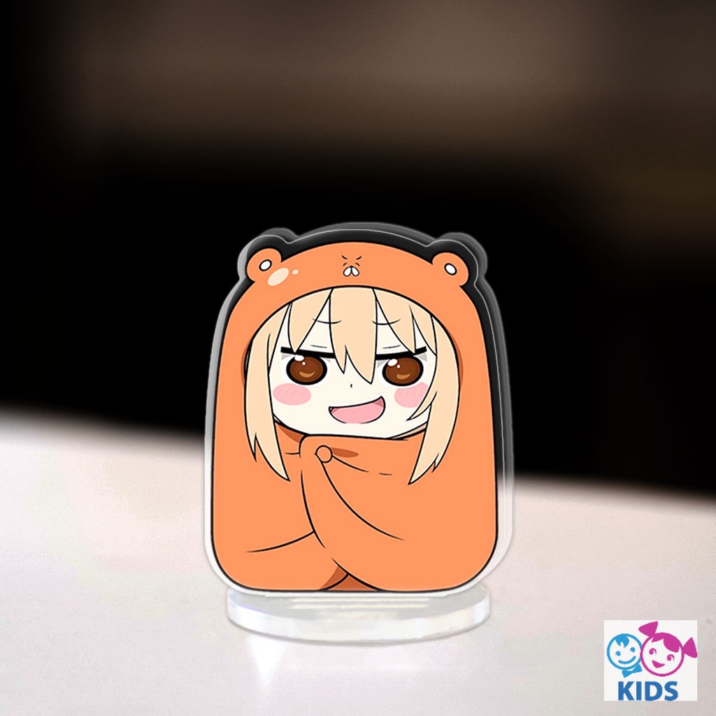 Mô hình Mini Himouto Umaru-chan Standee Chibi Manga Anime Nhật Bản Cô em gái hai mặt trang trí góc học tập cao 3cm NLP