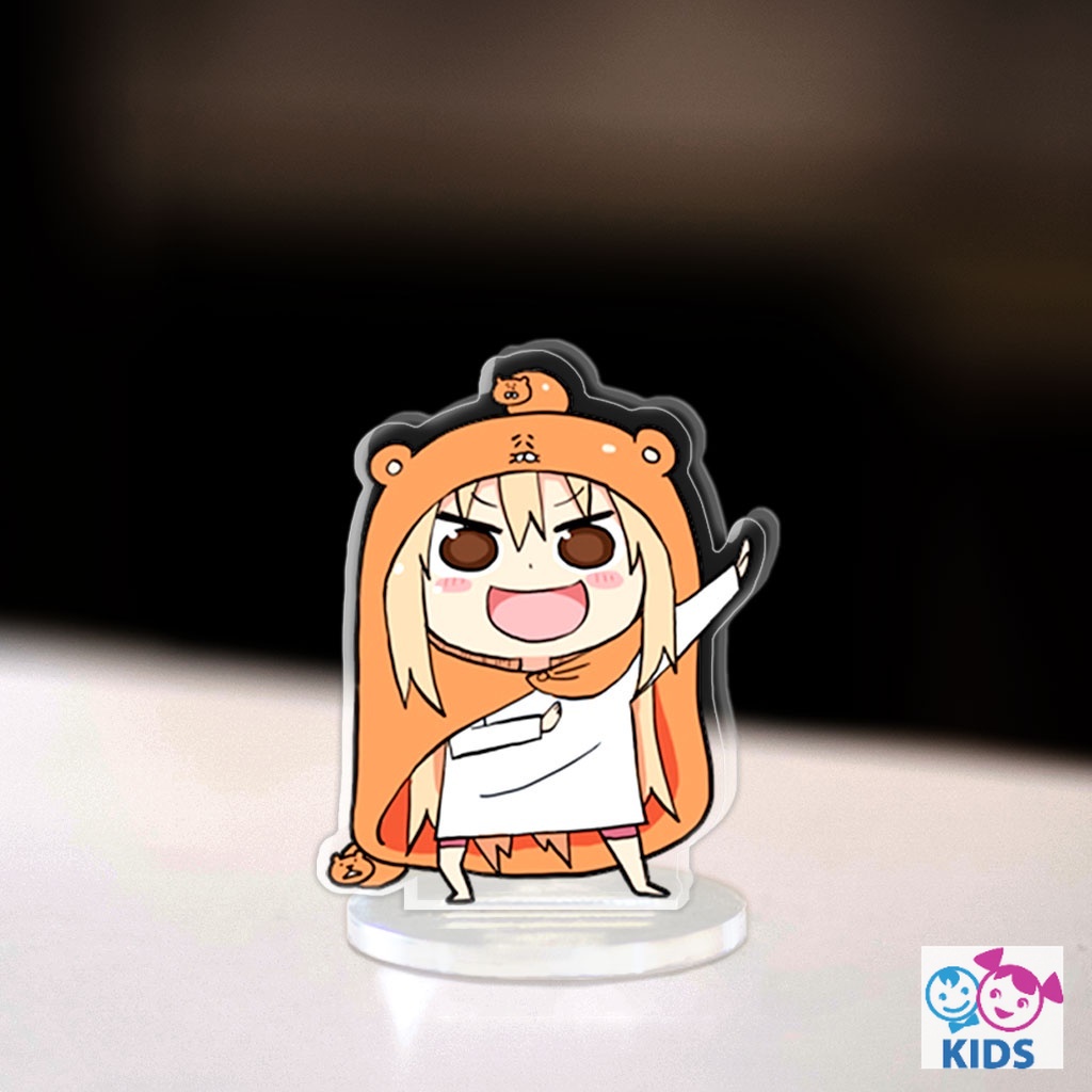 Mô hình Mini Himouto Umaru-chan Standee Chibi Manga Anime Nhật Bản Cô em gái hai mặt trang trí góc học tập cao 3cm NLP