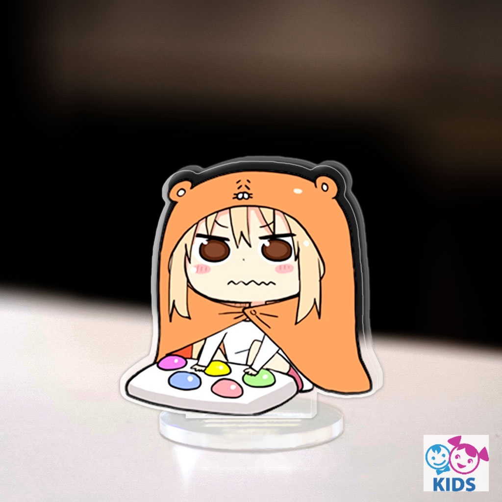 Mô hình Mini Himouto Umaru-chan Standee Chibi Manga Anime Nhật Bản Cô em gái hai mặt trang trí góc học tập cao 3cm NLP