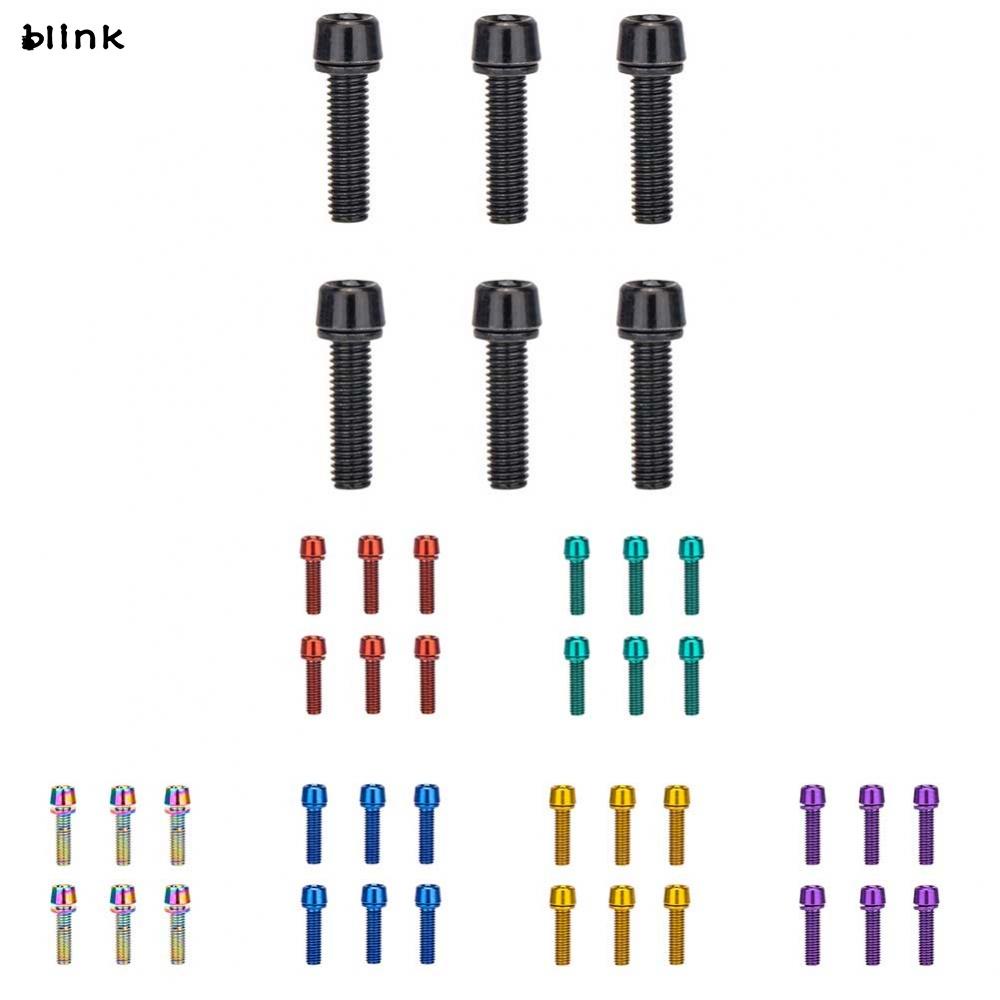 Ốc Vít Xe Đạp Màu Đen / Đỏ / Xanh Dương / Xanh Lá m5 * 18mm