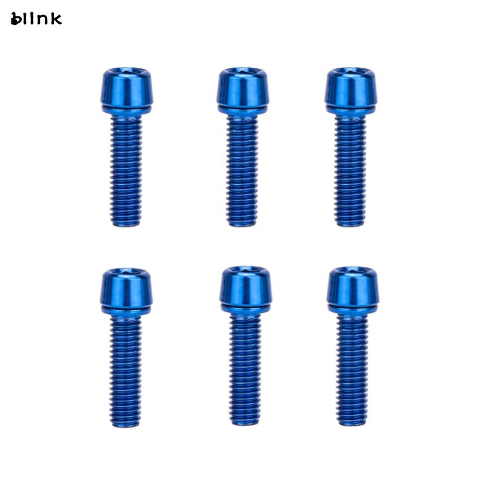 Ốc Vít Xe Đạp Màu Đen / Đỏ / Xanh Dương / Xanh Lá m5 * 18mm