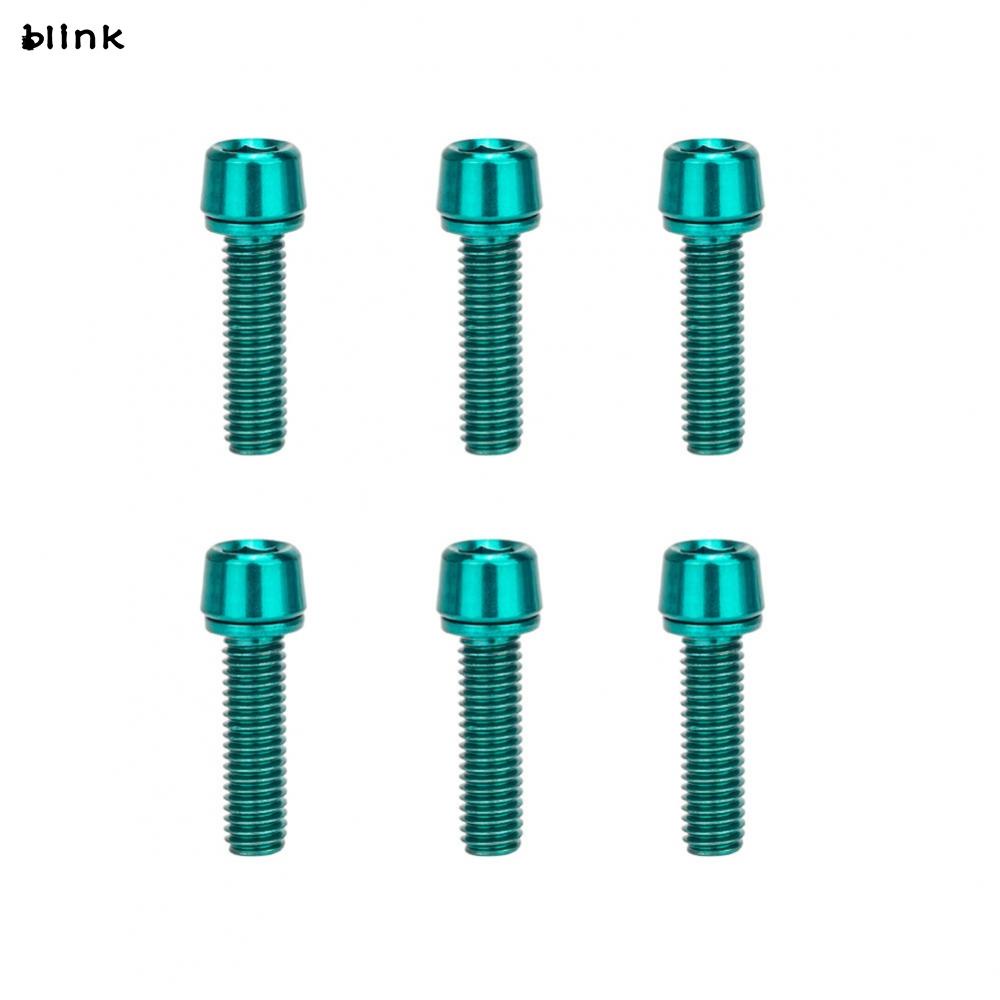 Ốc Vít Xe Đạp Màu Đen / Đỏ / Xanh Dương / Xanh Lá m5 * 18mm