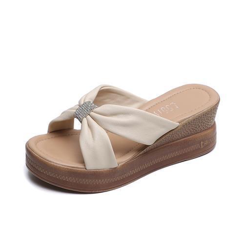 Sab Dép Sandal Đế Xuồng Dày Dặn Thời Trang Mùa Hè 2023 Cho Nữ