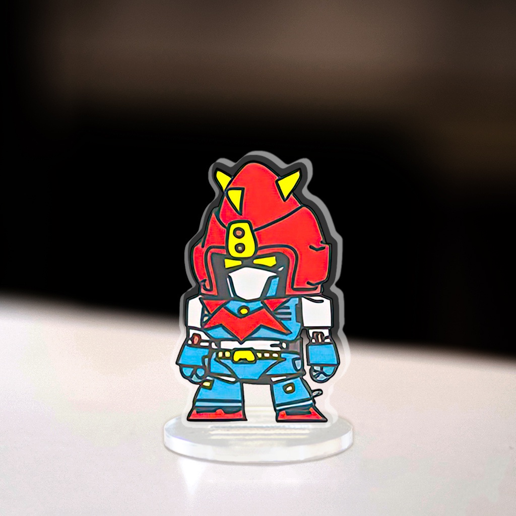 Mô hình Mini Gundam Robot Gundam Mk - II  God Gundam Z Gundam Standee Chibi Anime trang trí góc học tập cao 3cm NLP