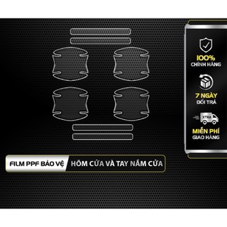 Film PPF trong suốt dán hõm cửa chống xước bảo vệ nội thất ô tô