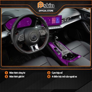 Dán PPF trong suốt bảo vệ nội thất xe MG5 