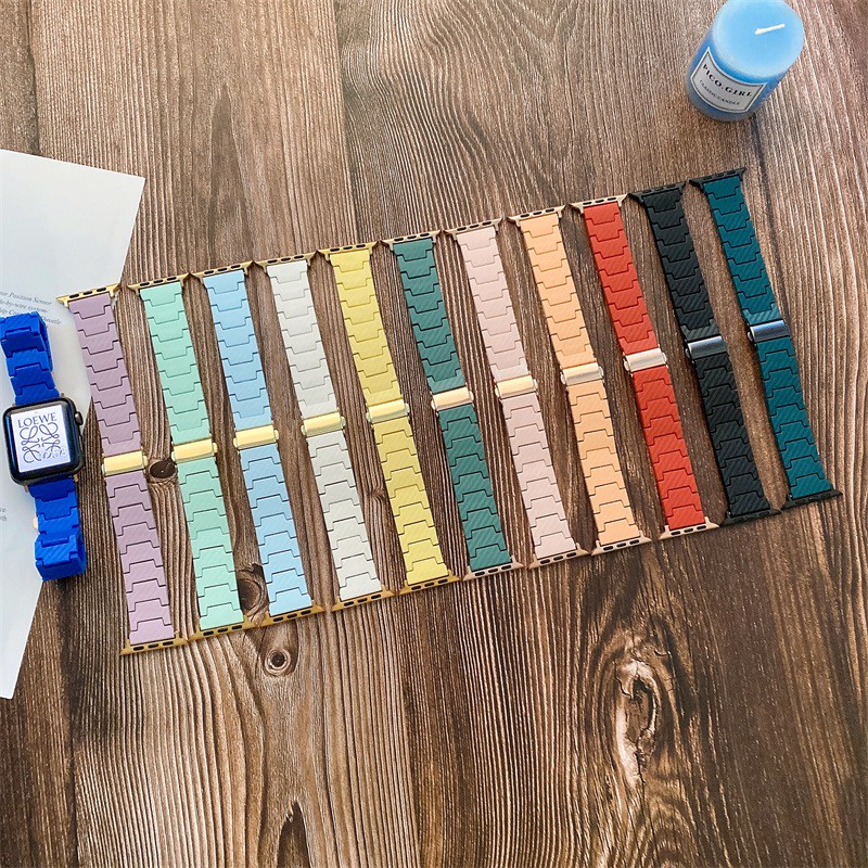 Dây Đeo Sợi carbon Cho Đồng Hồ Thông Minh apple watch ultra 49mm 44mm 40mm 38mm 42mm iwatch series 4 5 6 7 8 se 41mm 45mm