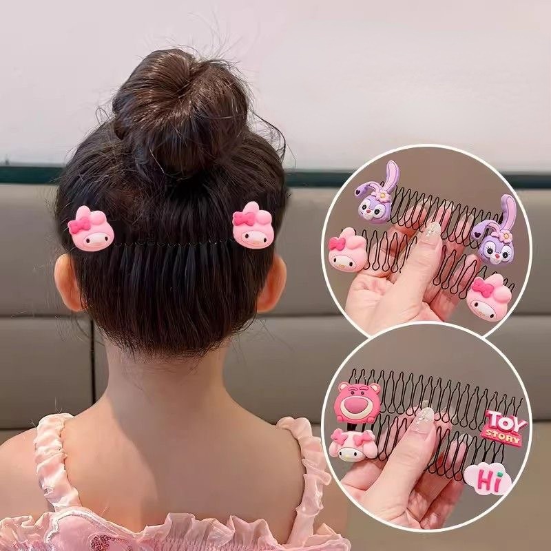 Hoạt Hình Lược Cài Tóc Hình Búp Bê sanrio Xinh Xắn Cho Bé