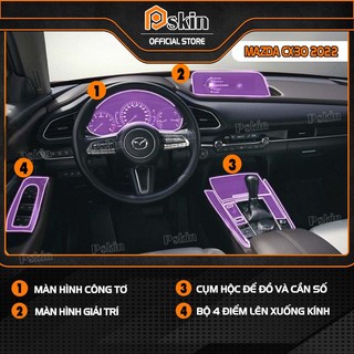 Dán PPF trong suốt bảo vệ nội thất xe Mazda-CX30-2022 