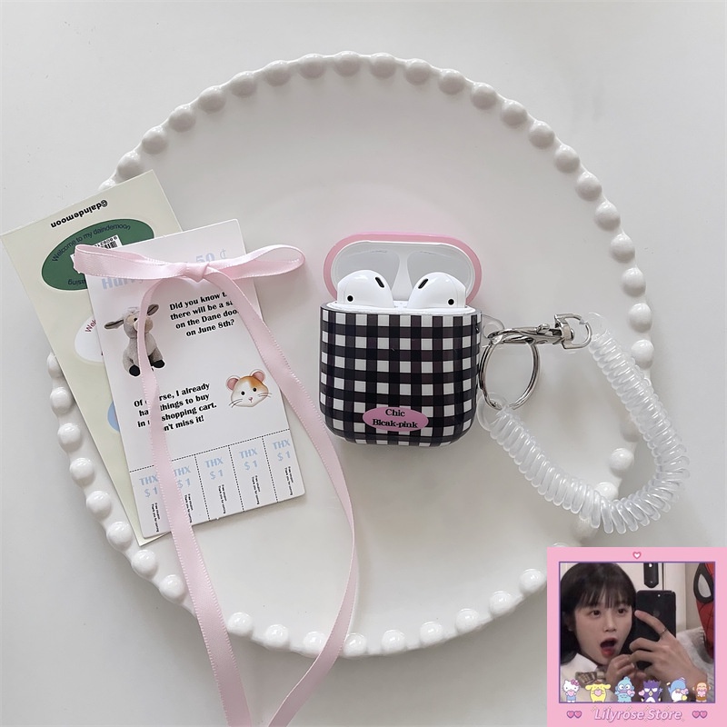 Ốp Vỏ Bảo Vệ Hộp Sạc Tai Nghe airpods 1 2 3 airpods pro pro2 2022 Bằng acrylic Chất Lượng Cao Hình Blackpink