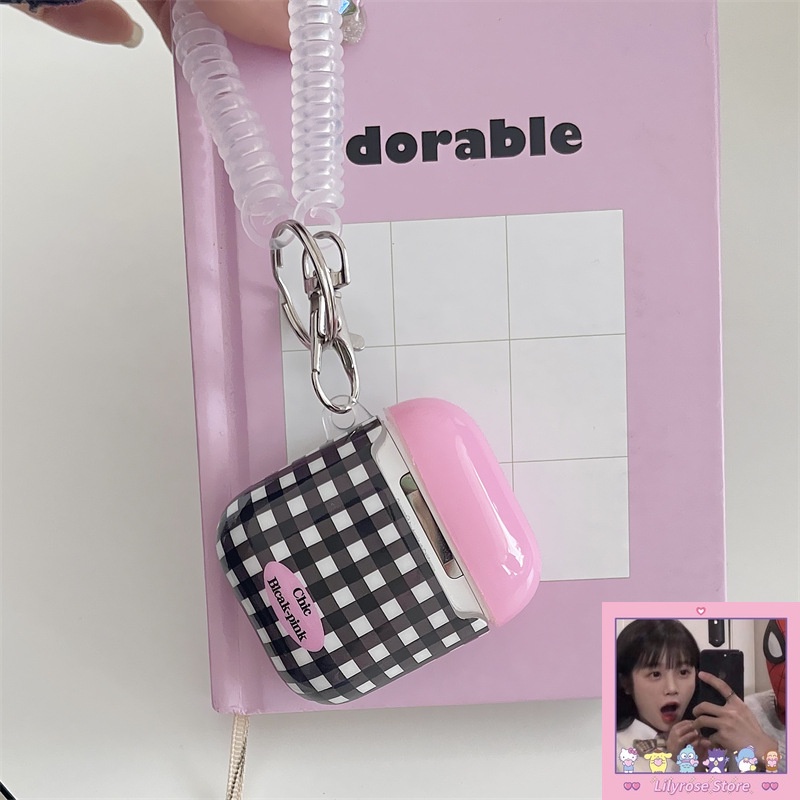 Ốp Vỏ Bảo Vệ Hộp Sạc Tai Nghe airpods 1 2 3 airpods pro pro2 2022 Bằng acrylic Chất Lượng Cao Hình Blackpink