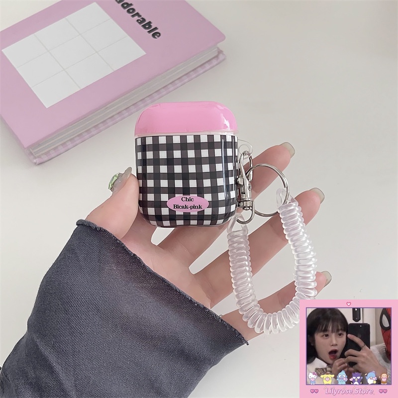 Ốp Vỏ Bảo Vệ Hộp Sạc Tai Nghe airpods 1 2 3 airpods pro pro2 2022 Bằng acrylic Chất Lượng Cao Hình Blackpink