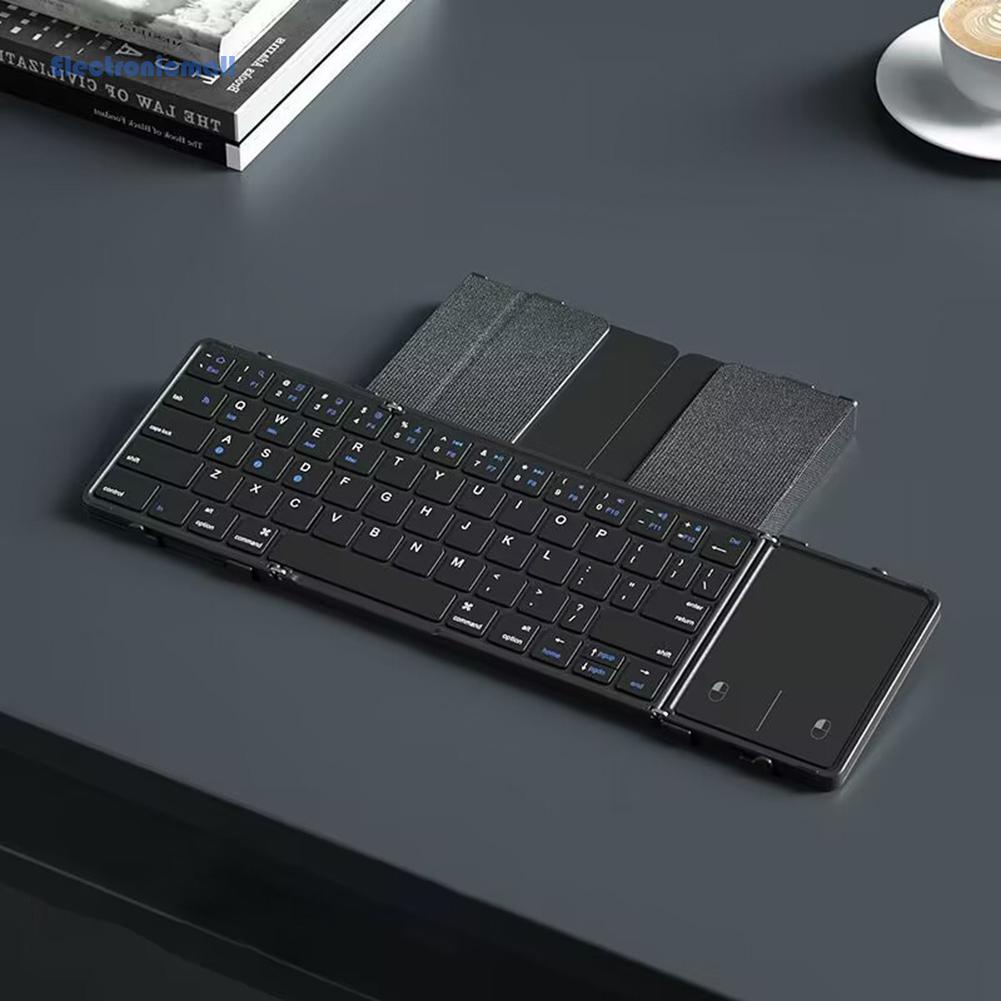 Bàn Phím bluetooth Không Dây 01.vn Có Thể Gấp Gọn Kèm Bàn Phím Cảm Ứng