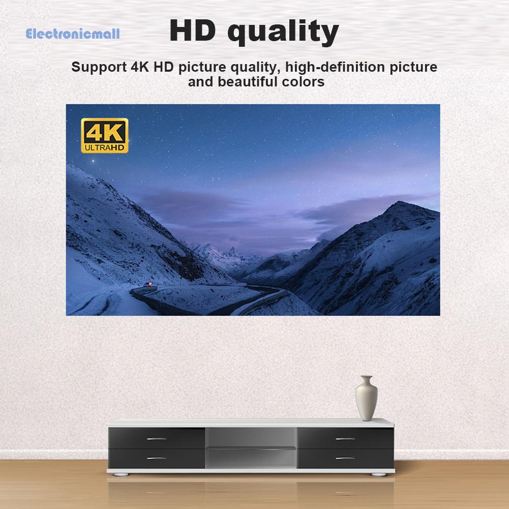 Màn Hình Máy Chiếu 4k hd 16 / 9 Inch Kèm Miếng Dán Chất Lượng Cao