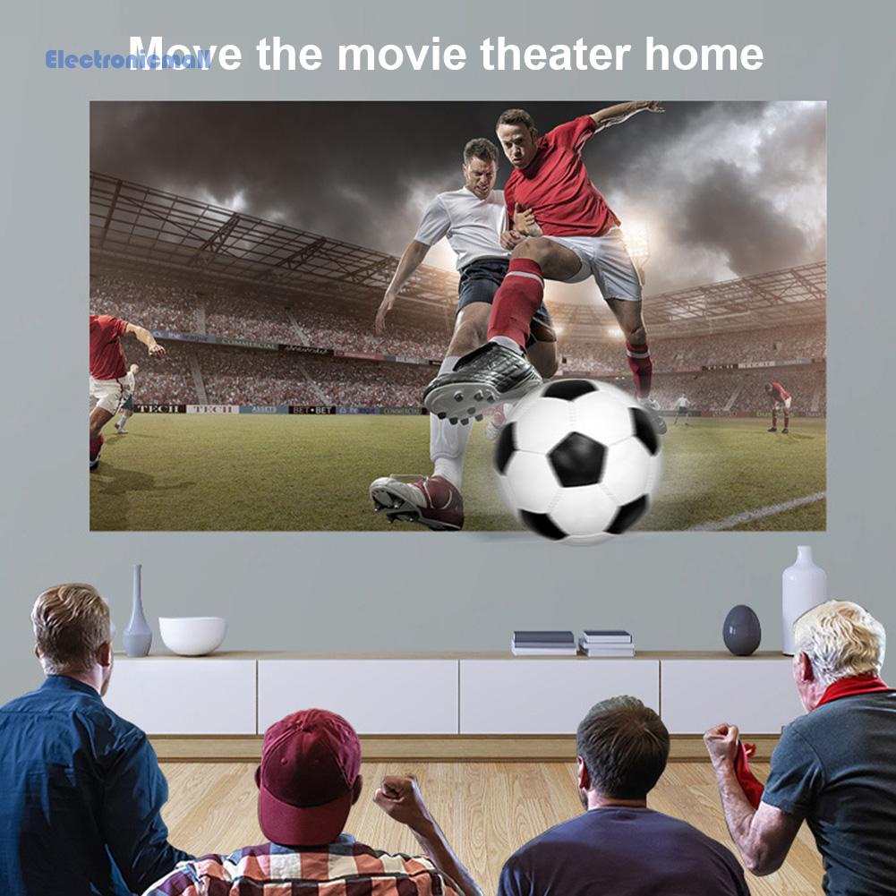 Màn Hình Máy Chiếu 4k hd 16 / 9 Inch Kèm Miếng Dán Chất Lượng Cao